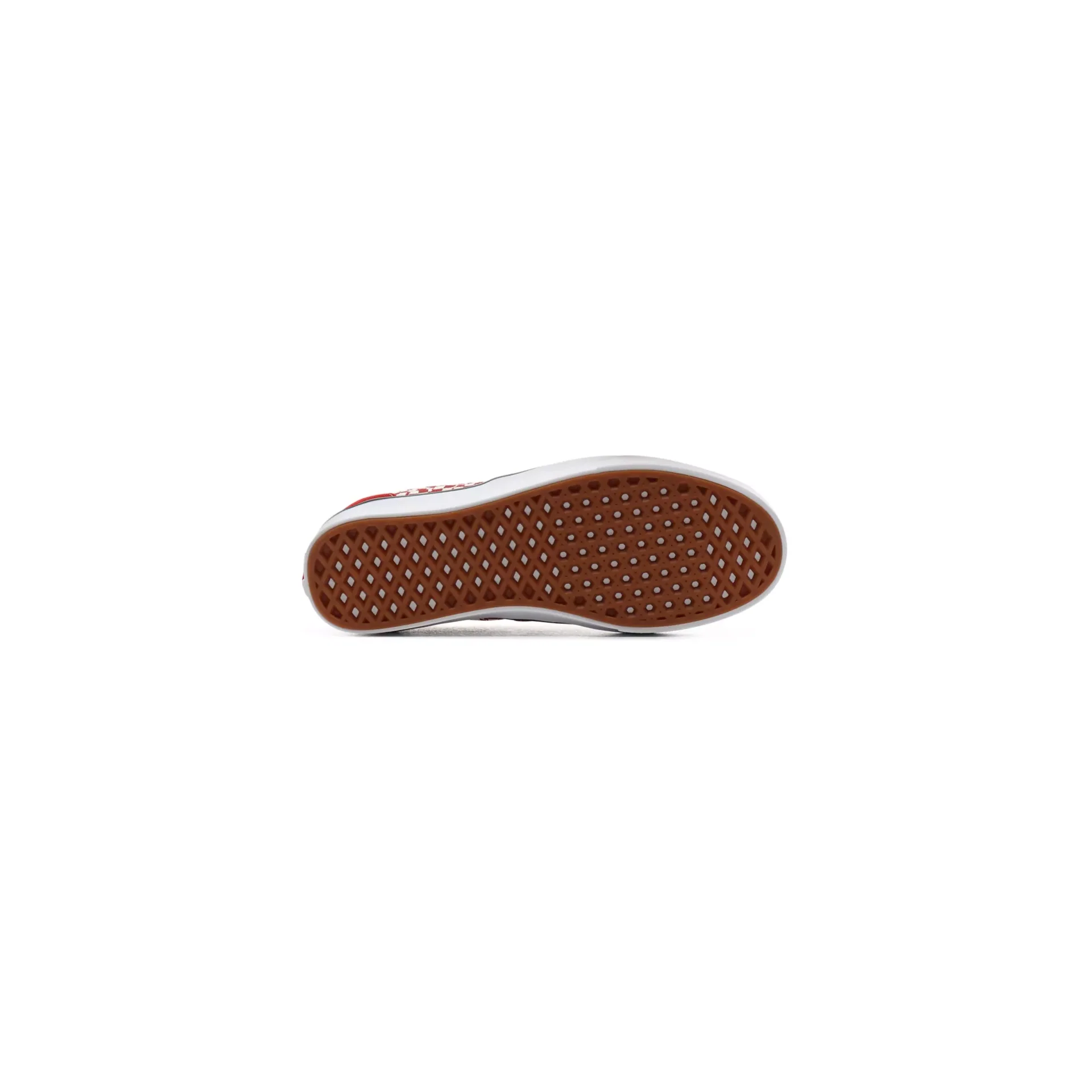 Vans Unisex Tear Check Comfycush Era Shoes - Racing Red / True White - Image 5