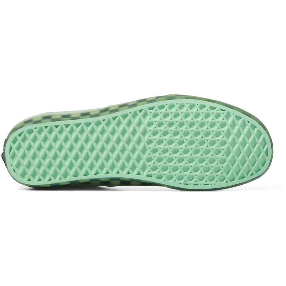 Vans Unisex Translucent Authentic Shoes - True White / Green Ash - Image 5