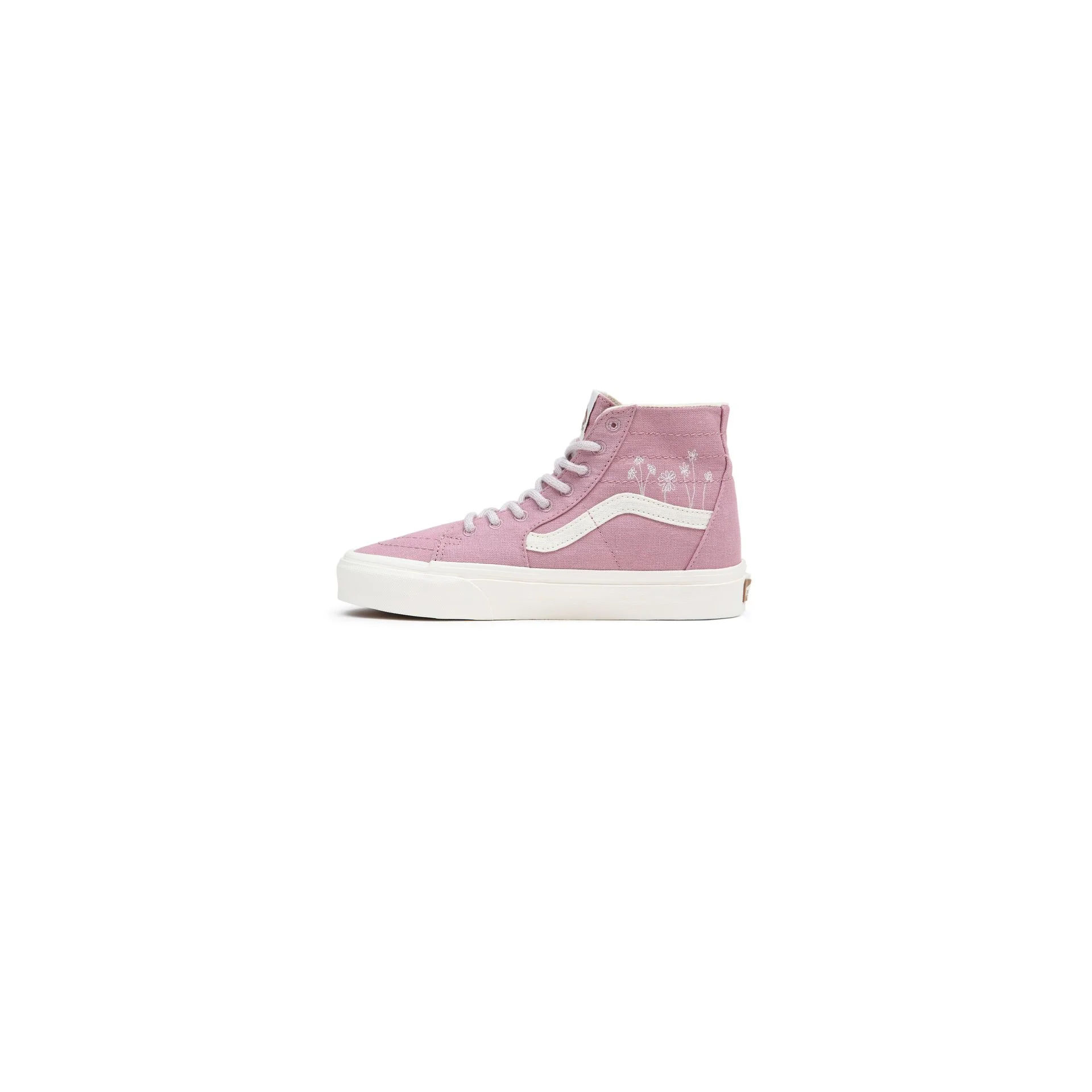 Vans Unisex SK8-HI Tapered Shoes - Pink / White - Image 5