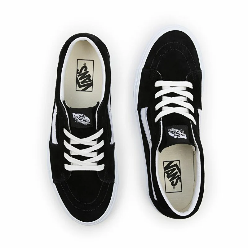Vans Unisex Vintage Sport Sk8 Low Shoes - Black / True White - Image 3