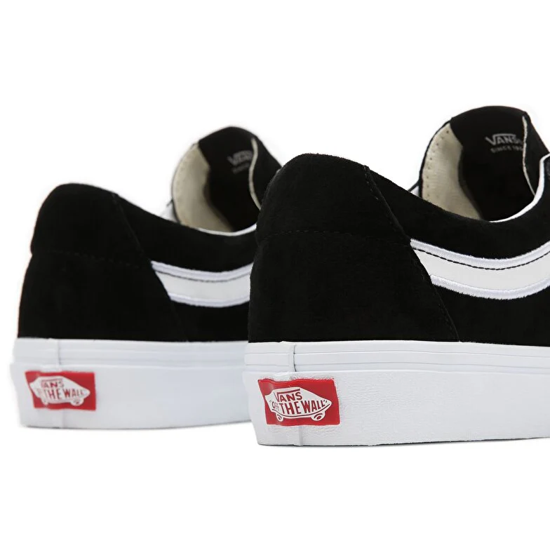 Vans Unisex Vintage Sport Sk8 Low Shoes - Black / True White - Image 7